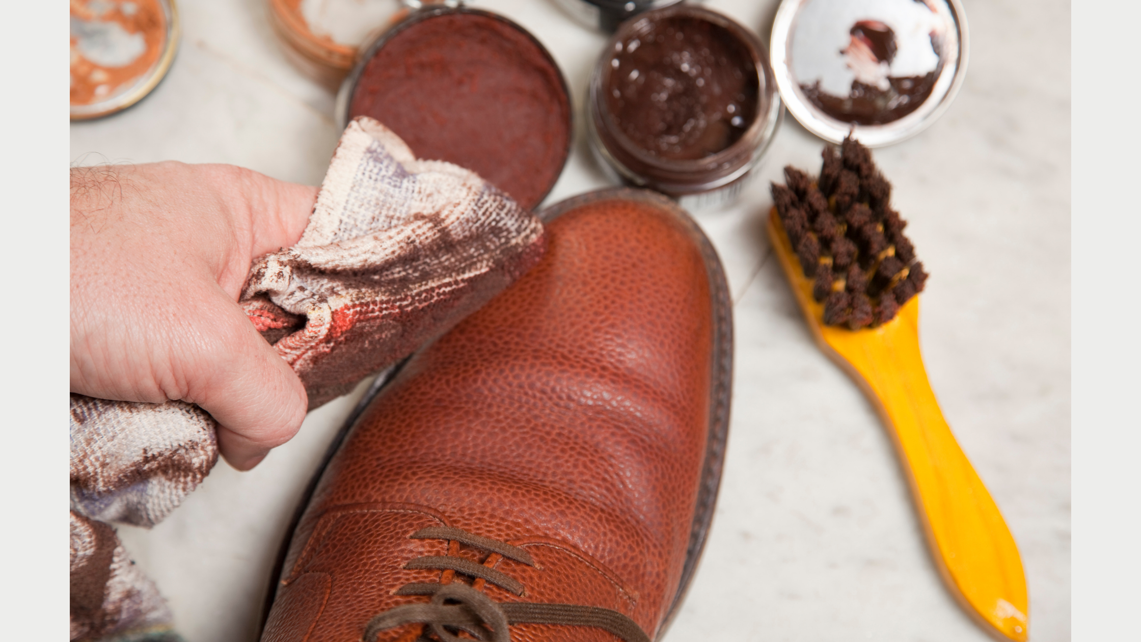 Leather Polishing