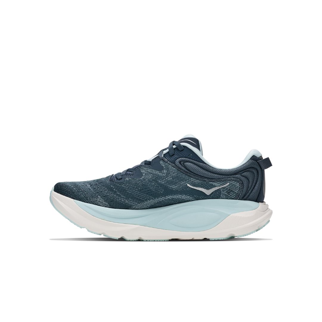 1171933-FYGL Hoka Women's Gaviota 6 in Faded Navy/Glimmering Blue