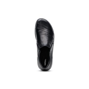 DM570W-3 Aetrex Helena Slip On in Black