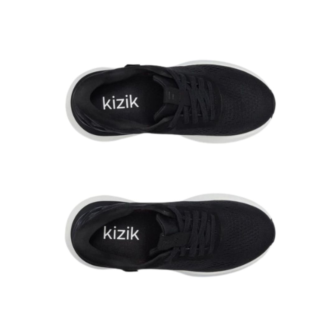 WATH2506 -4 Kizik Women's Athens 2 in Black and White