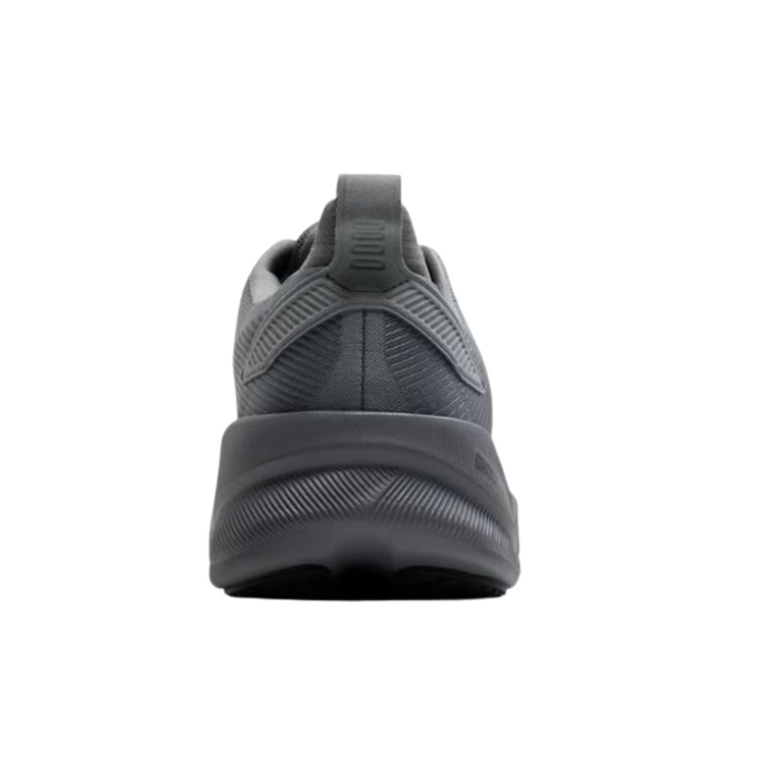 110496 015-3 Brooks Men's Ghost Max 4 in Grey/Grey/Ebony