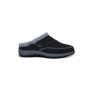 Orthofeet Charolotte Slipper in Black