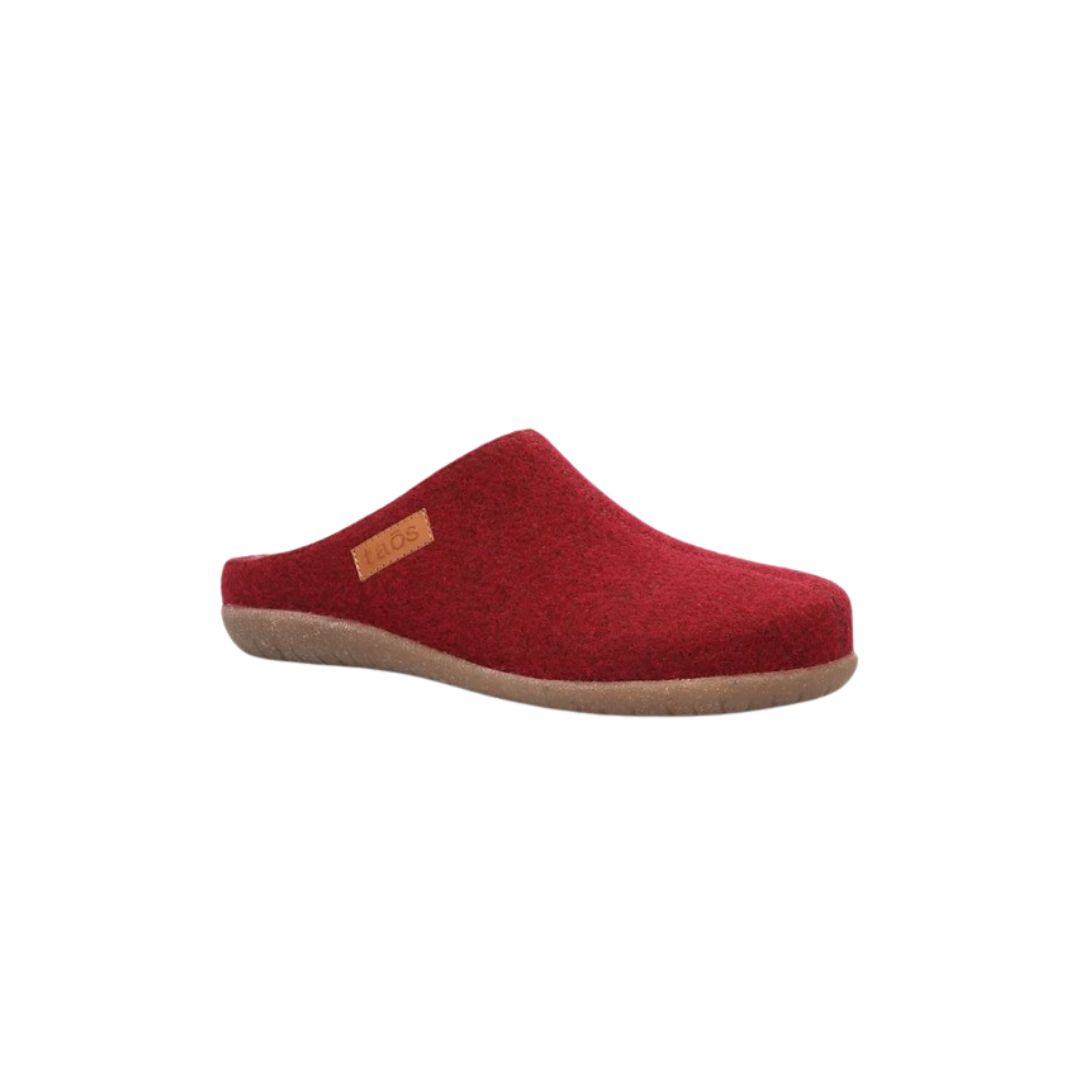WNS-TA3334 CRA-1 Taos Woolness Slipper in Cranberry
