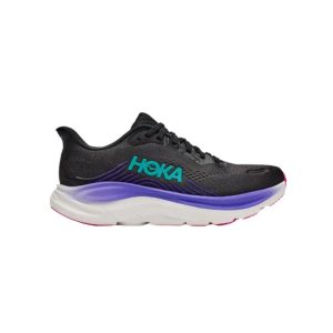 Women's Hoka Clifton 11 in Black/Neon Nebula
