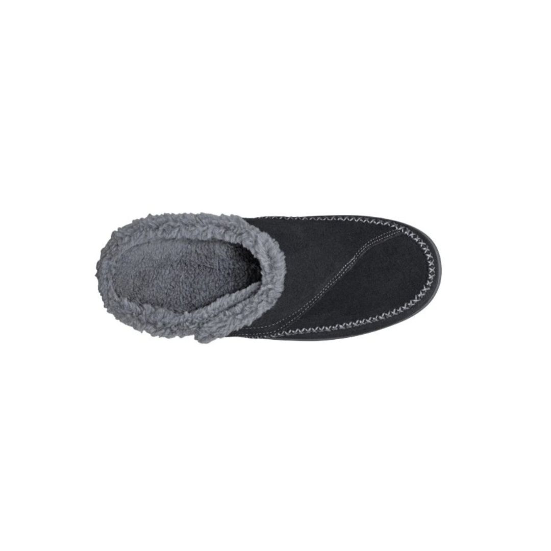 Orthofeet Charlotte Slipper in Black