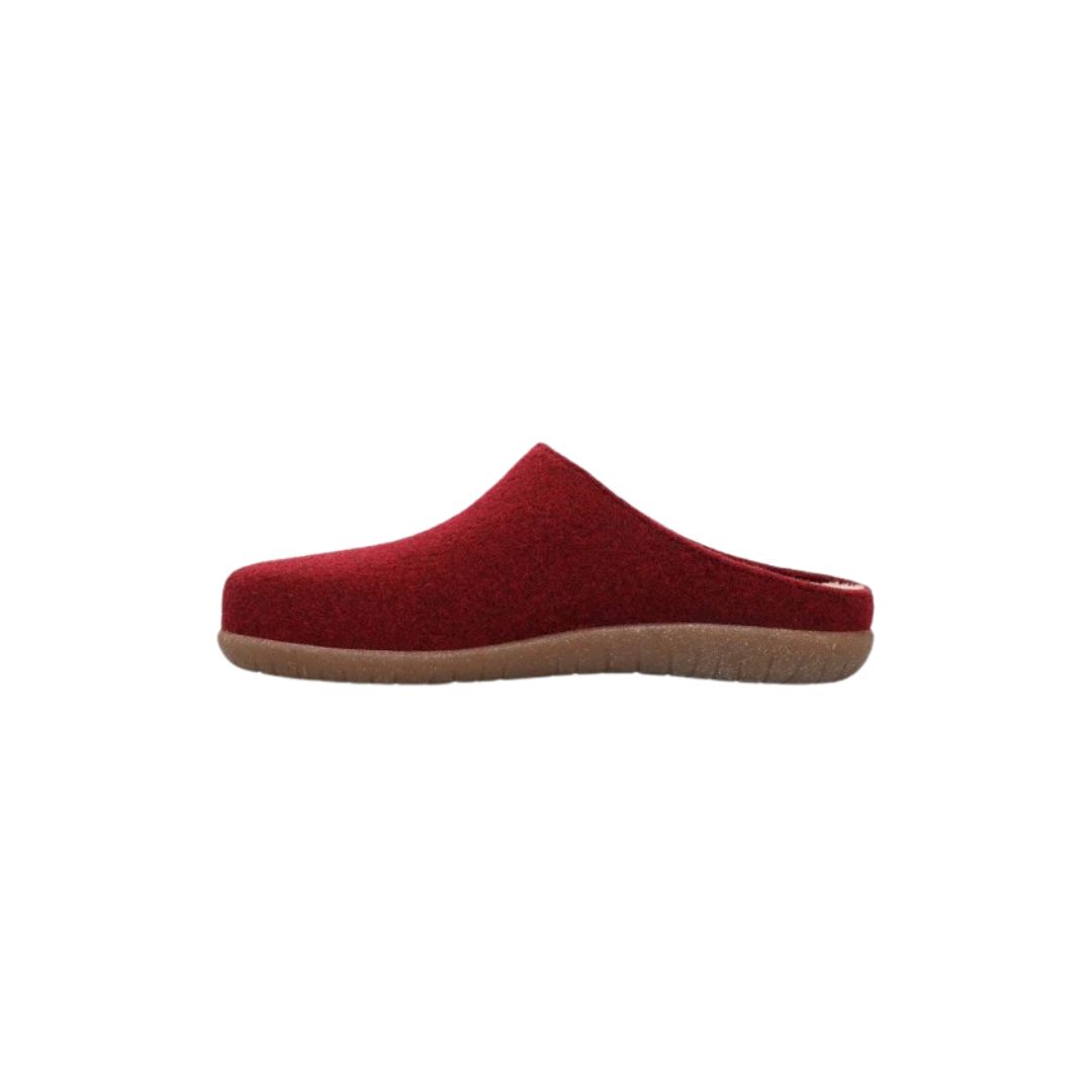 WNS-TA3334 CRA-2 Taos Woolness Slipper in Cranberry