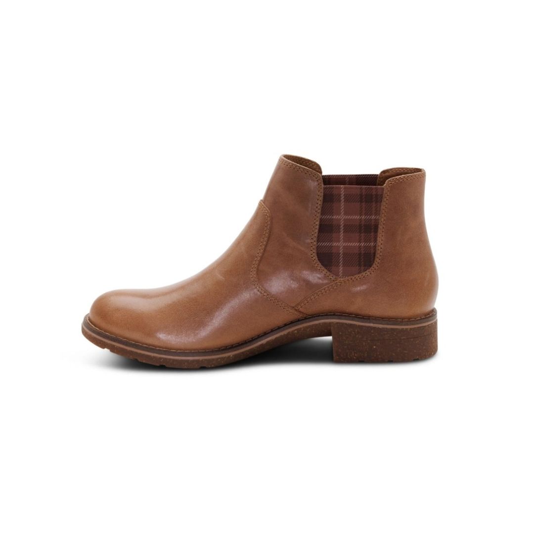 LB650W-2 Aetrex Kaylee Low Boot in Tan