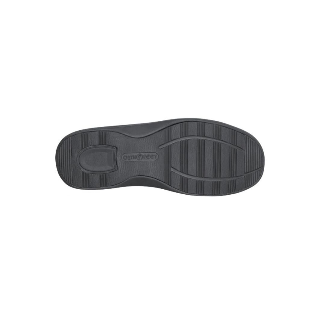 Sole of Orthofeet Vito Slipper in Black