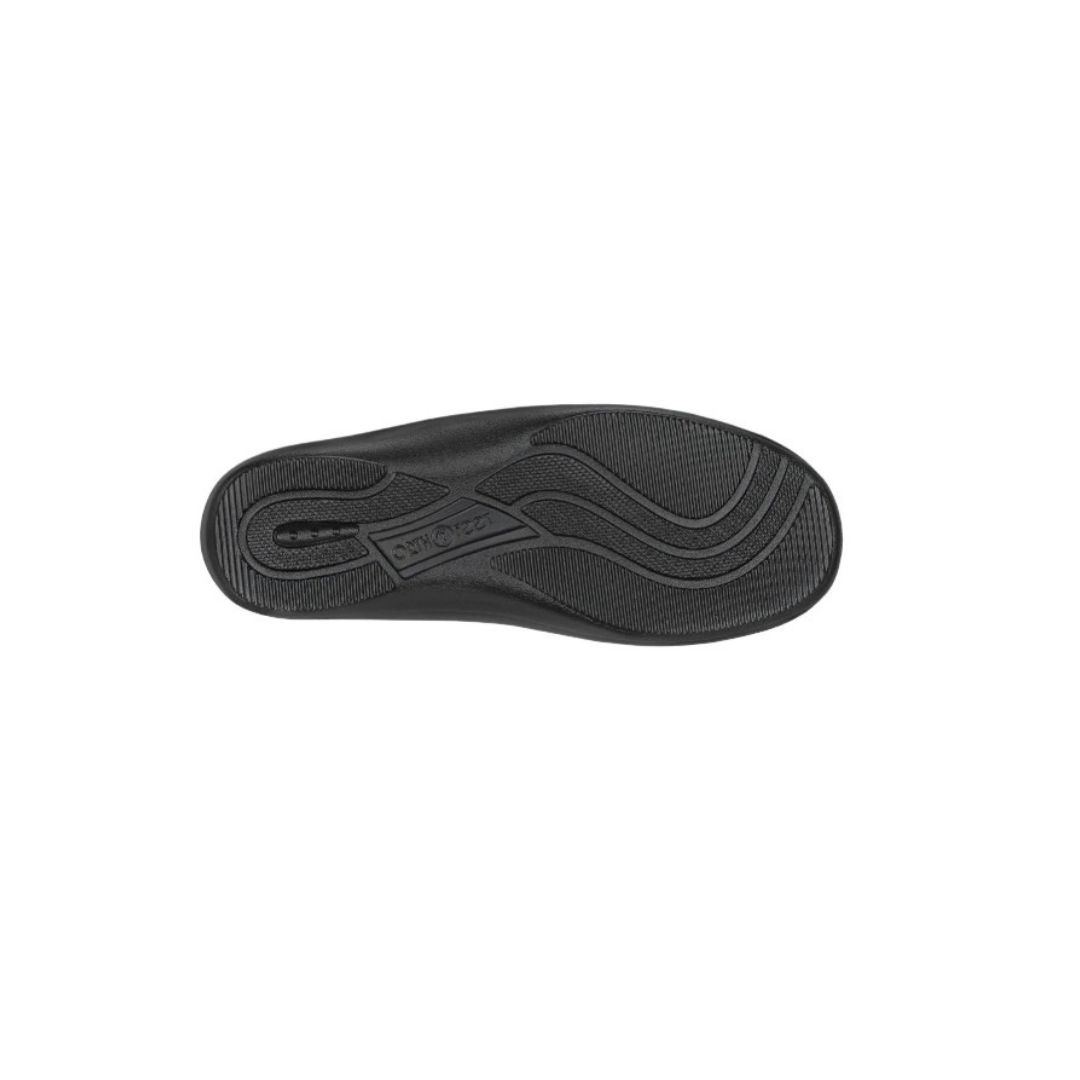Sole of Orthofeet Charlotte Slipper in Black