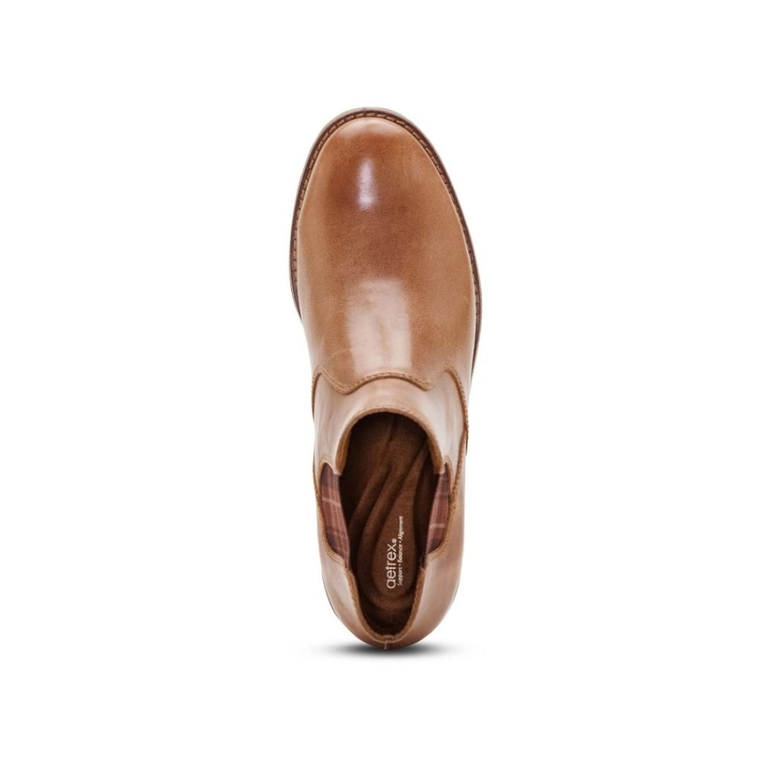 LB650W-3 Aetrex Kaylee Low Boot in Tan