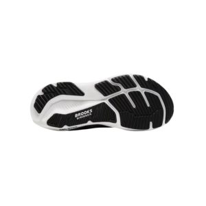 110503 090-4 Sole of Brooks Men's Glycerin GTS 23 in Black/Grey/White