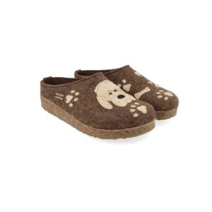 Haflinger Doodle Clog in Chocolate