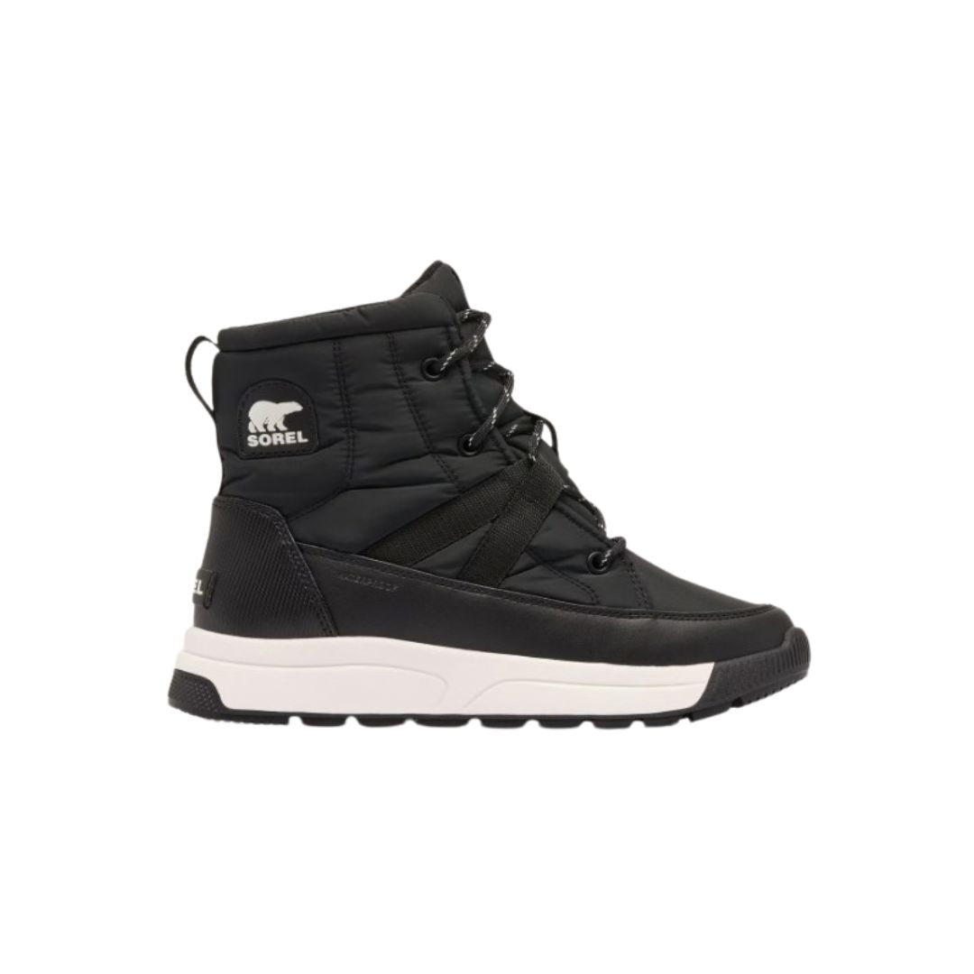 Sorel Whitney III Mid WP in Black/Sea Salt