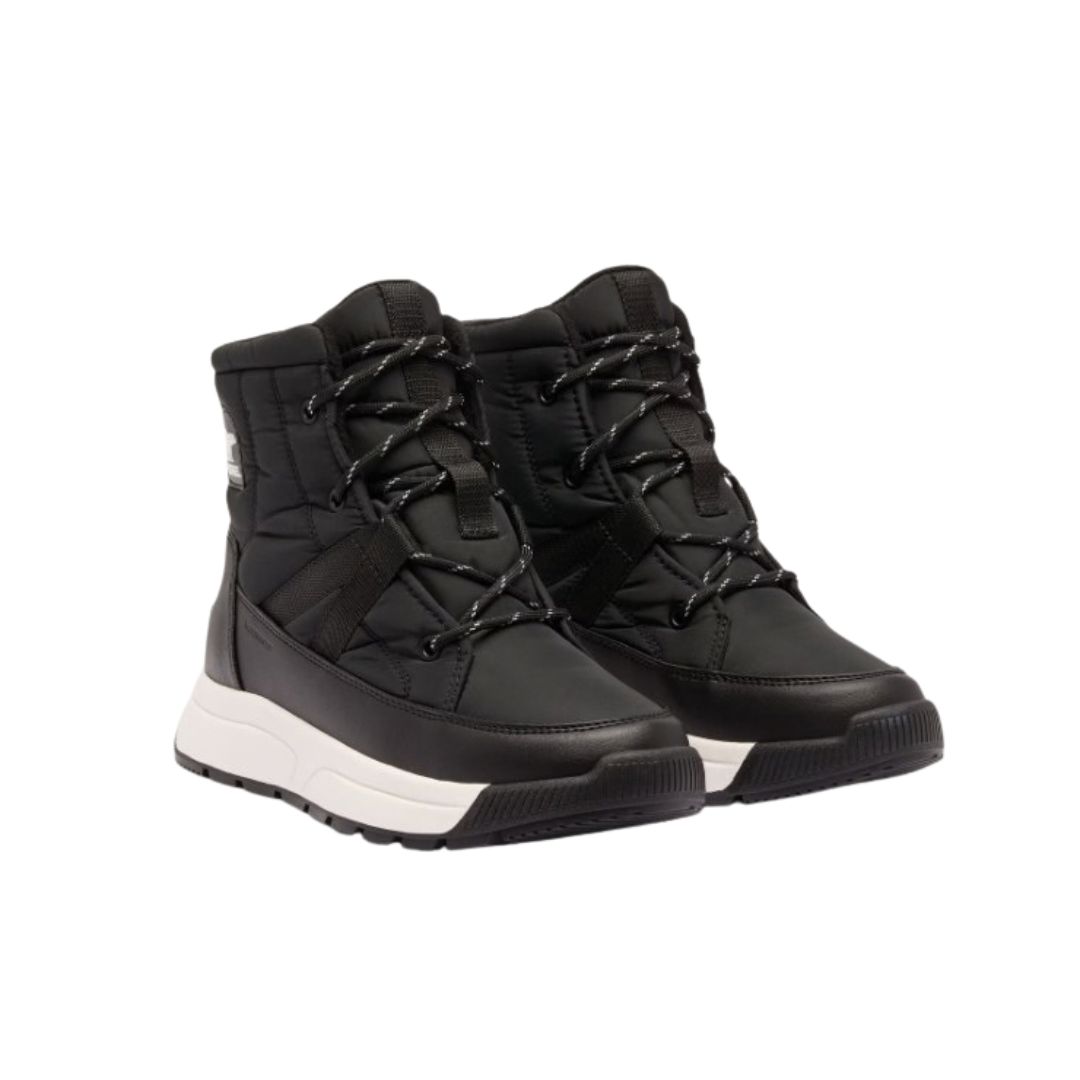 Sorel Whitney III Mid WP in Black/Sea Salt