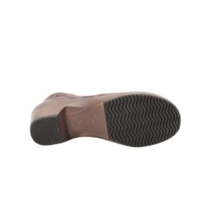 Sole of Alegria Melina bootie in Chocolate Rose